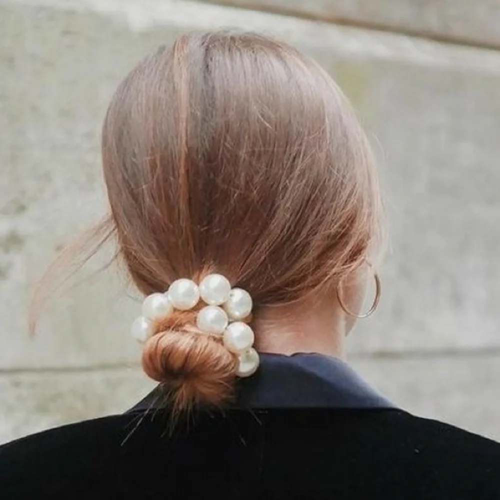Chunky Pearl Ponytail (3109)